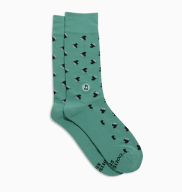 Conscious Step Socks that Support Music (Green Pianos)