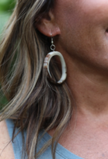 Ornaments 4 Orphans Cow Horn Hoop Earrings