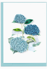 Quilling Card Quilled Wild Hydrangea Gift Enclosure Mini Card