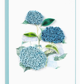 Quilling Card Quilled Wild Hydrangea Gift Enclosure Mini Card