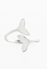 Starfish Project Whale Tale Wrap Ring in Silver