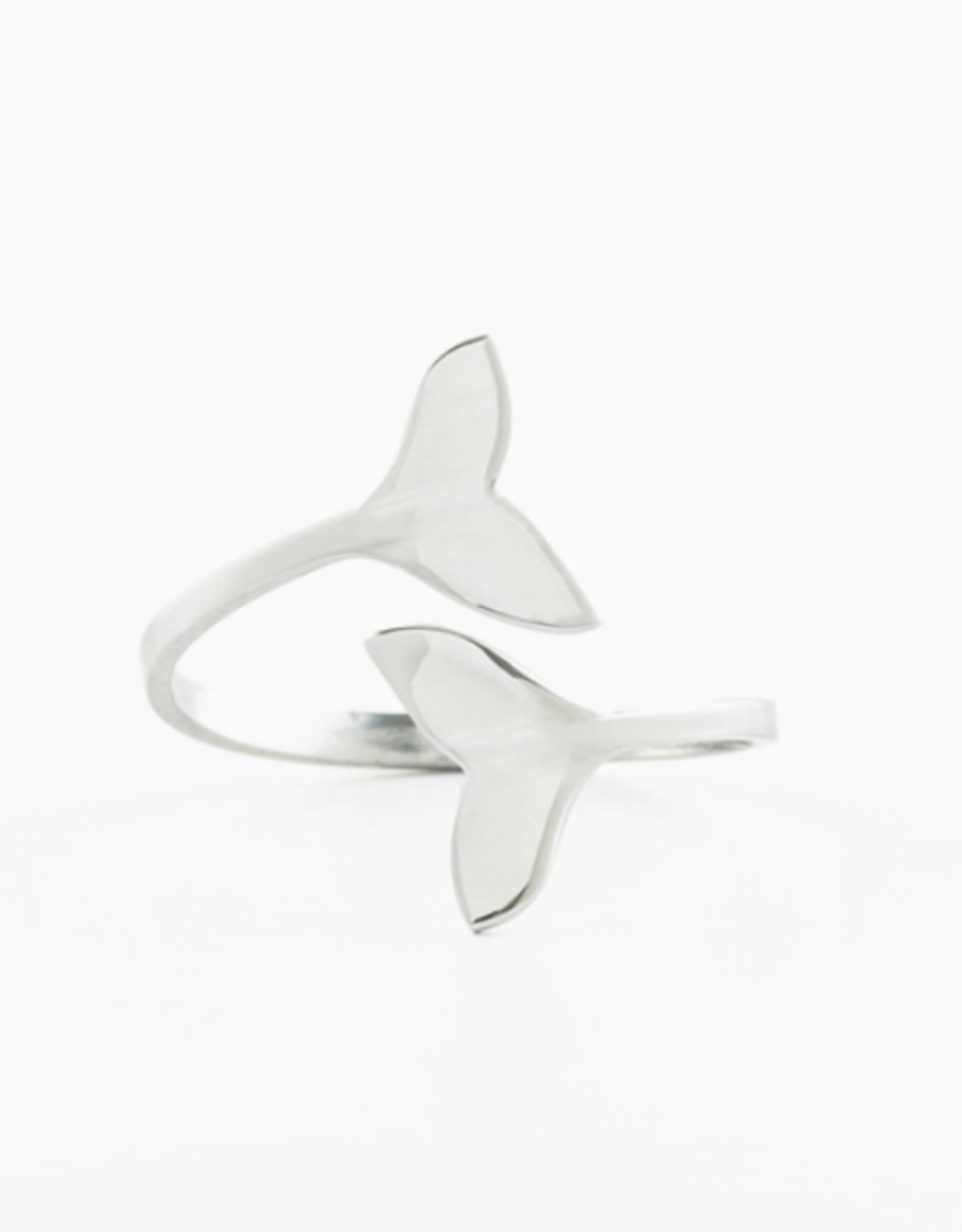 Starfish Project Whale Tale Wrap Ring in Silver