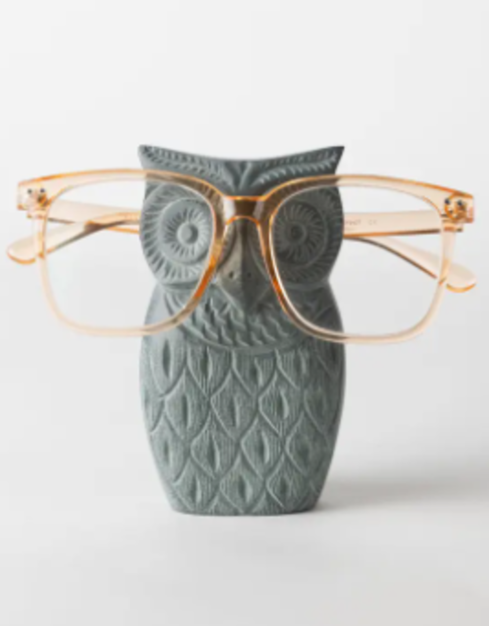 Ten Thousand Villages Ullu Soapstone Eyeglass Holder