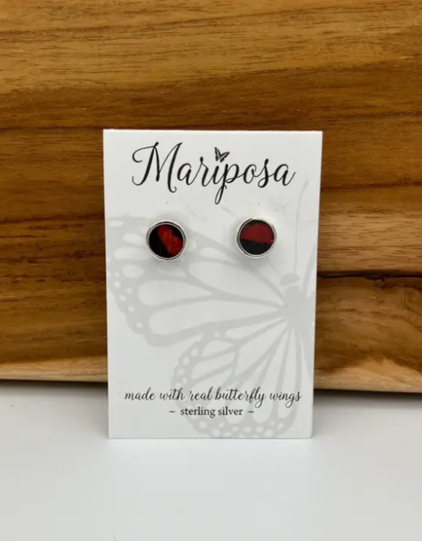 Women of the Cloud Forest BD Butterfly Stud Earrings