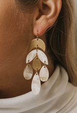 Matr Boomie Madhu Teardrop Chandelier Earrings