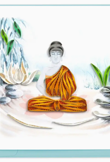 Quilling Card Quilled Buddha Greeting Card