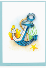 Quilling Card Quilled Anchor Under the Sea Gift Enclosure Mini Card