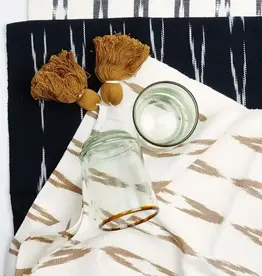 Sobremesa Medium Amber Rim Stacking Glass