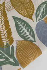 Ten Thousand Villages Blue Autumn Round Tablecloth