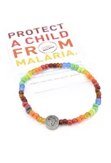 Swahili African Modern Protect a Child from Malaria Relate Cause Bracelet