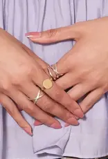 WorldFinds Open Orbit Ring - Gold