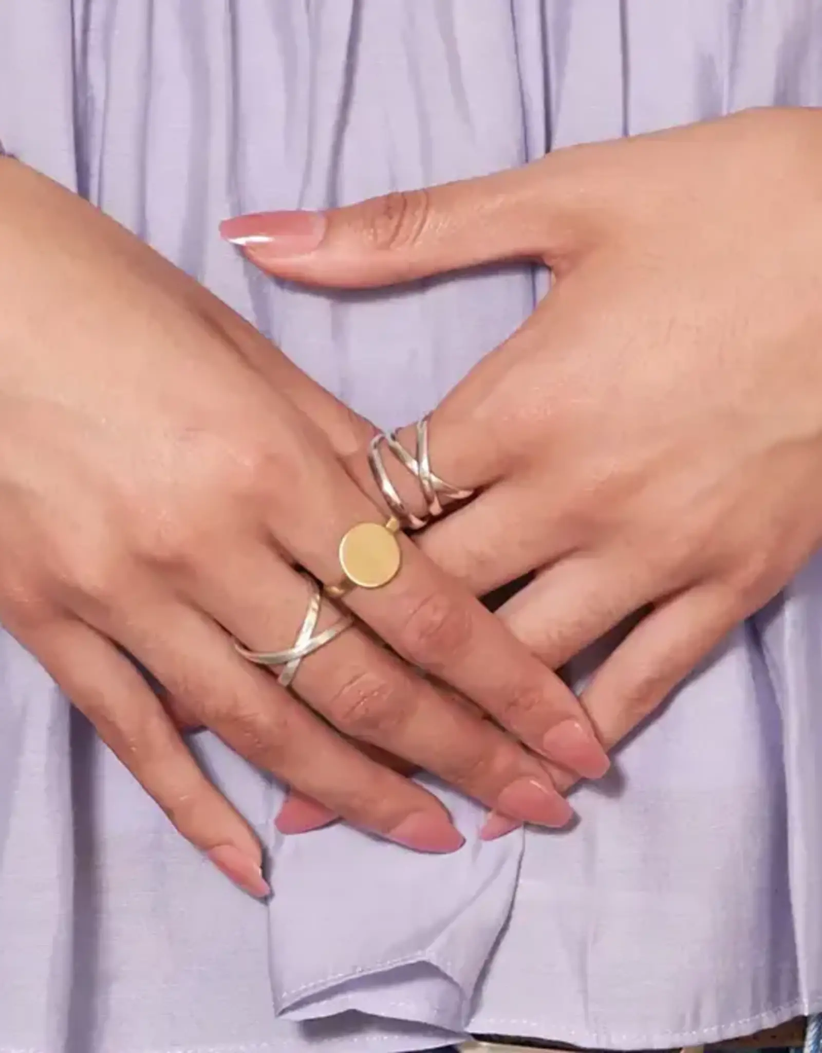 WorldFinds Open Orbit Ring - Gold