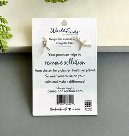 WorldFinds Breathe - Cause Bracelet to Remove Pollution