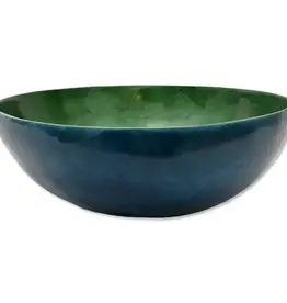 Sobremesa Green & Blue Capiz Shell Bowl