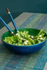 Sobremesa Green & Blue Capiz Shell Bowl