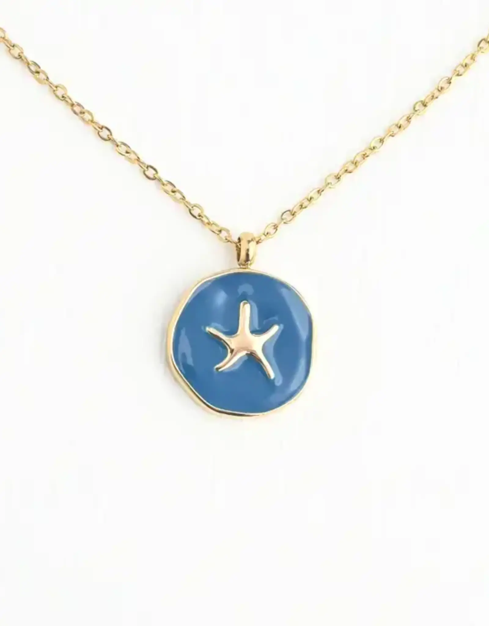Starfish Project Wear Blue Starfish Necklace