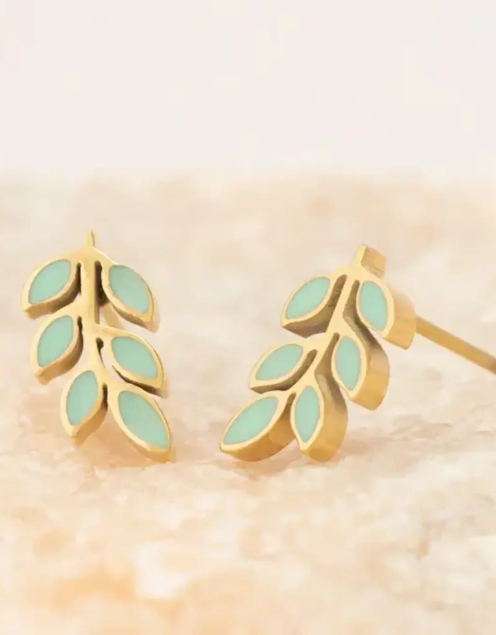 Starfish Project Rowen Stud Earrings in Mint