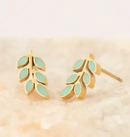 Starfish Project Rowen Stud Earrings in Mint