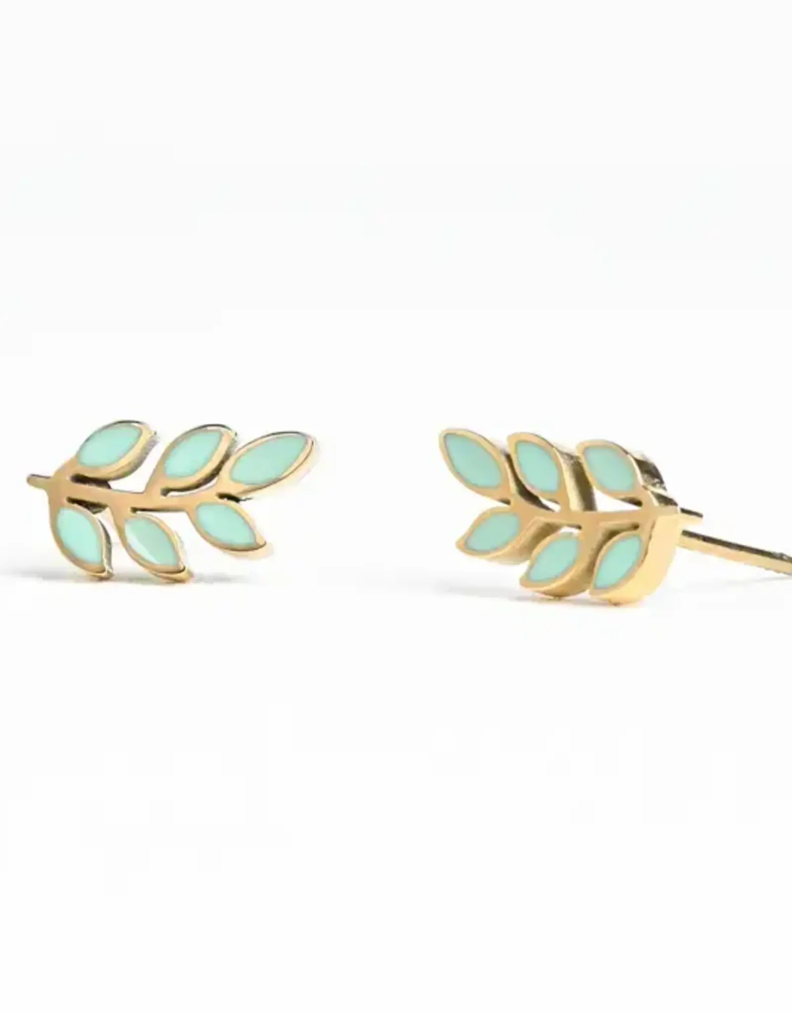 Starfish Project Rowen Stud Earrings in Mint