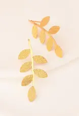 Starfish Project Flourish Vine Leaf Earrings