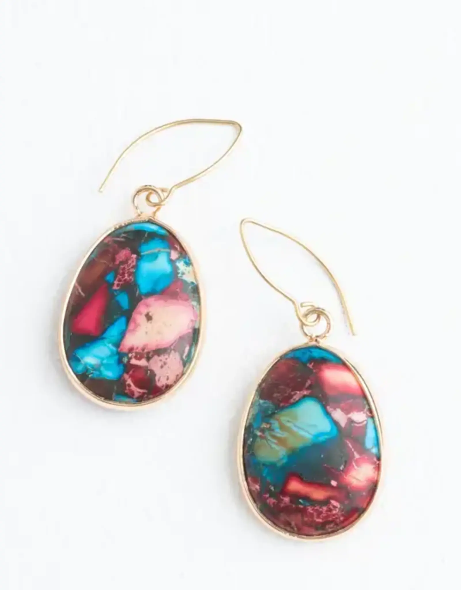 Starfish Project Mosaic Jasper Earrings