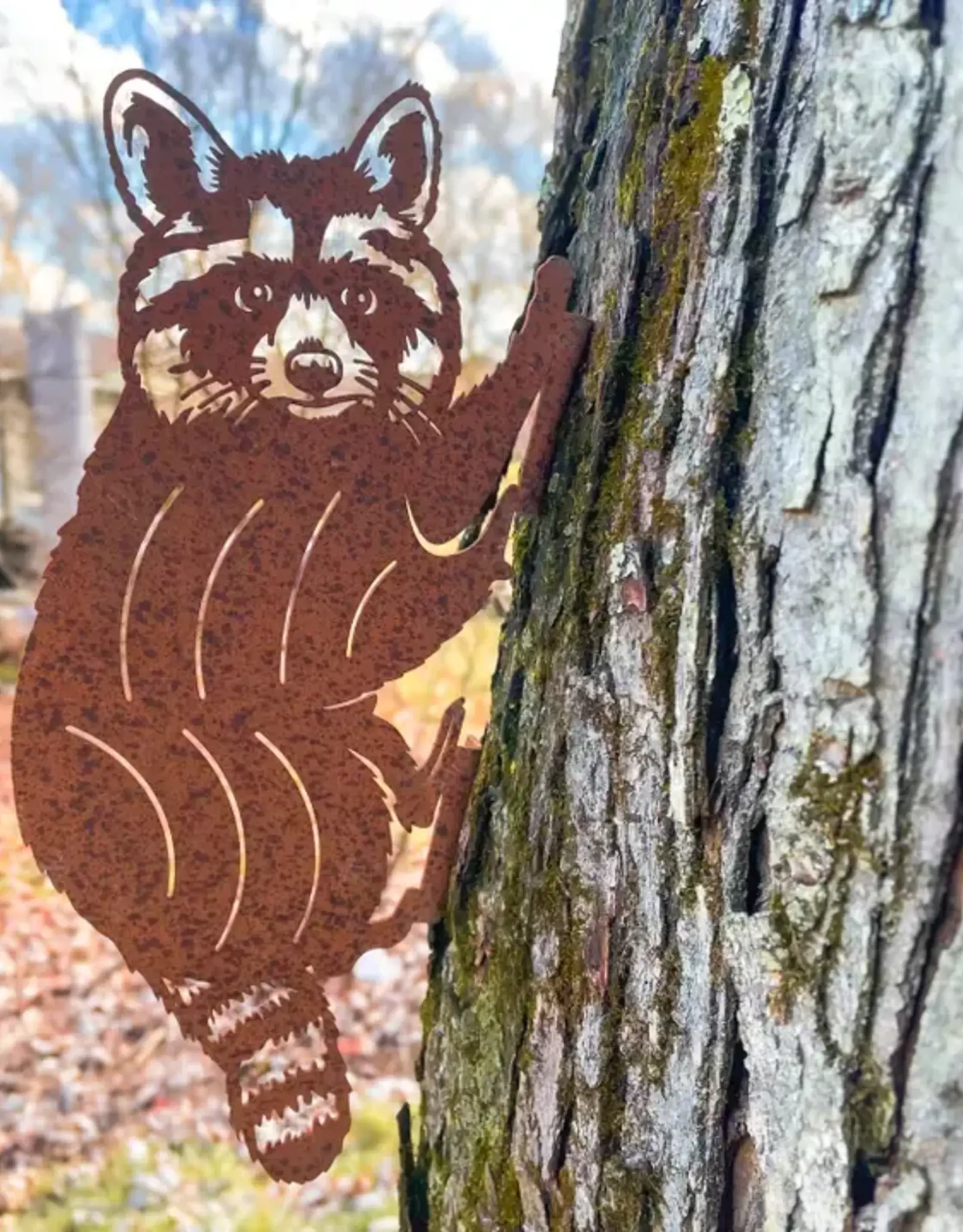 Mira Fair Trade Rambunctious Raccoon Tree Decor