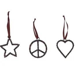 Mira Fair Trade Heart Bike Chain Ornament