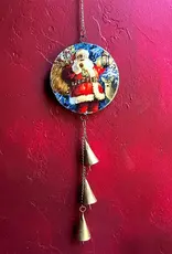Mira Fair Trade Vintage Santa Chime