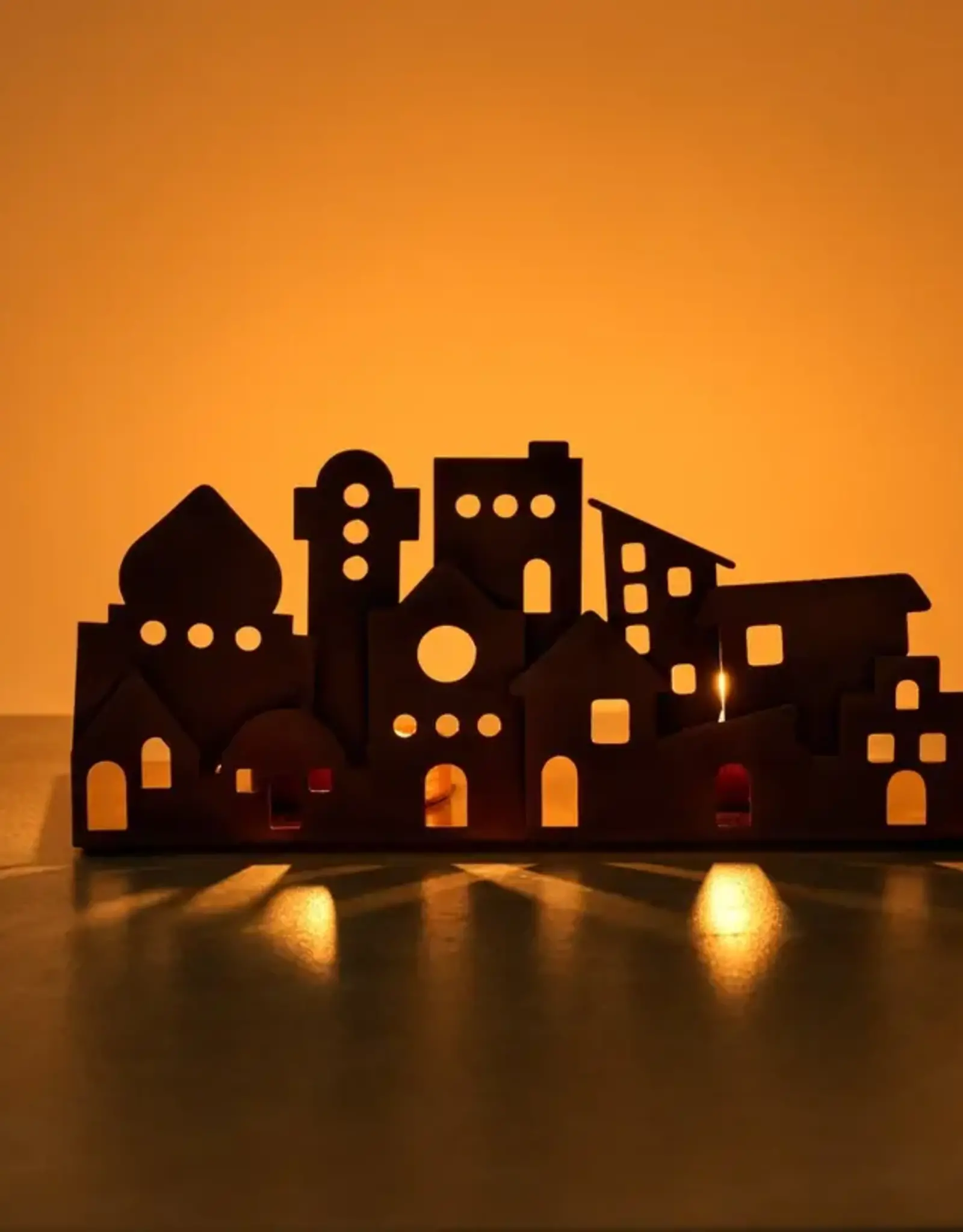 Ten Thousand Villages Village Lights Iron Candleholder