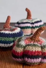 dZi Handmade Spices & Stripes Wool Pumpkin - Assorted