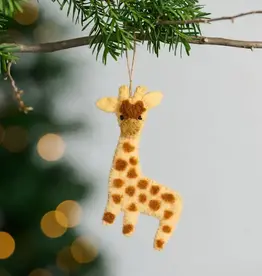 Ten Thousand Villages Felt Giraffe Ornament