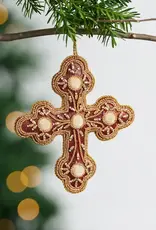 Ten Thousand Villages Modern Victorian Satin Ornament