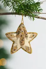 Ten Thousand Villages Modern Victorian Bright Star Beaded Ornament