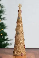 Ten Thousand Villages Paper Stars & and Hogla Tree - 21"