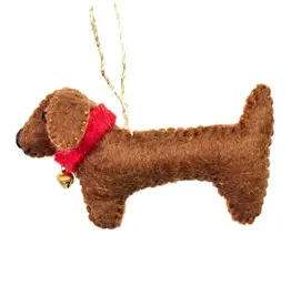 Global Crafts Dachshund Dog Ornament