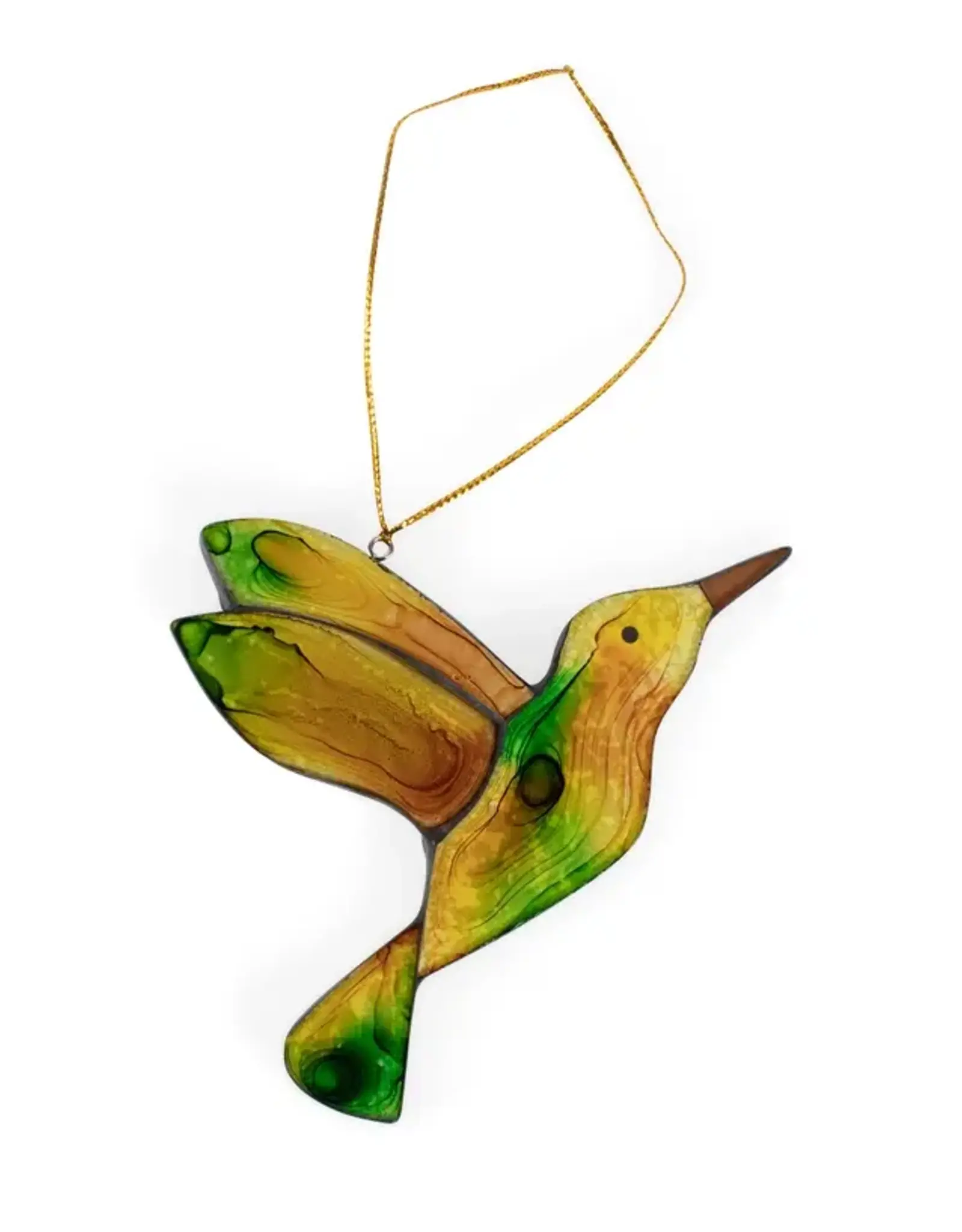 Ten Thousand Villages Hummingbird Mosaic Ornament