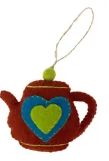 Silk Road Bazaar Tea Pot Ornament