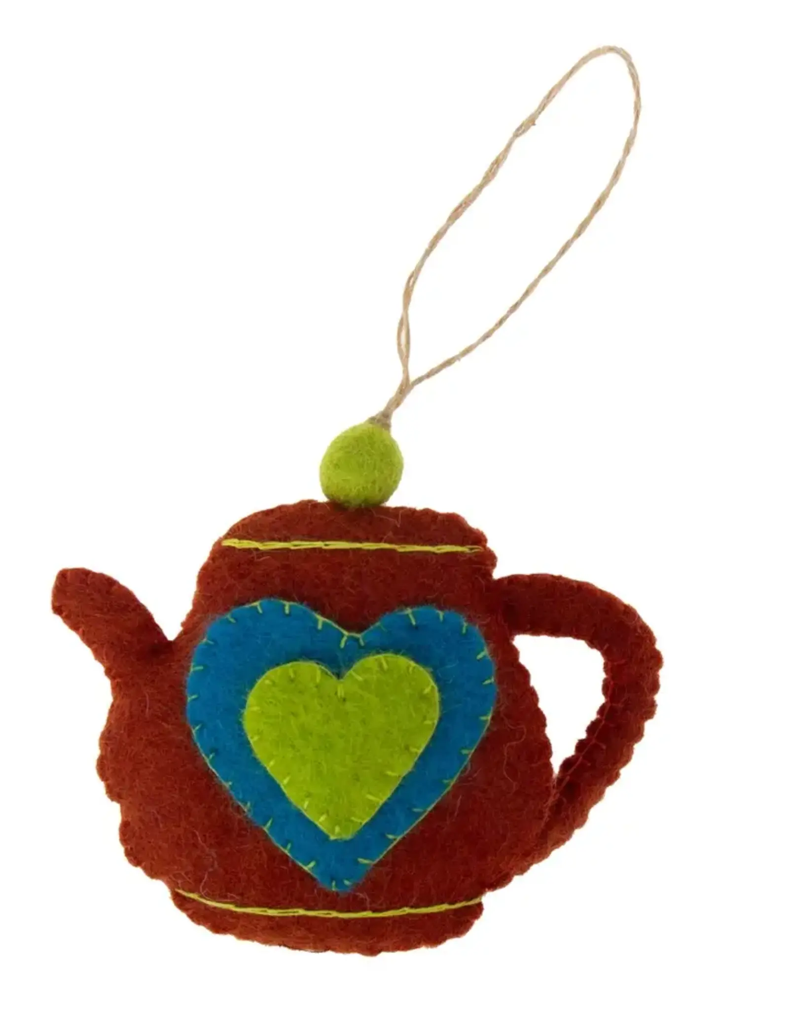 Silk Road Bazaar Tea Pot Ornament