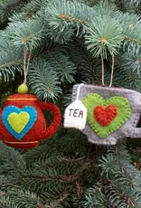 Silk Road Bazaar Tea Cup Ornament