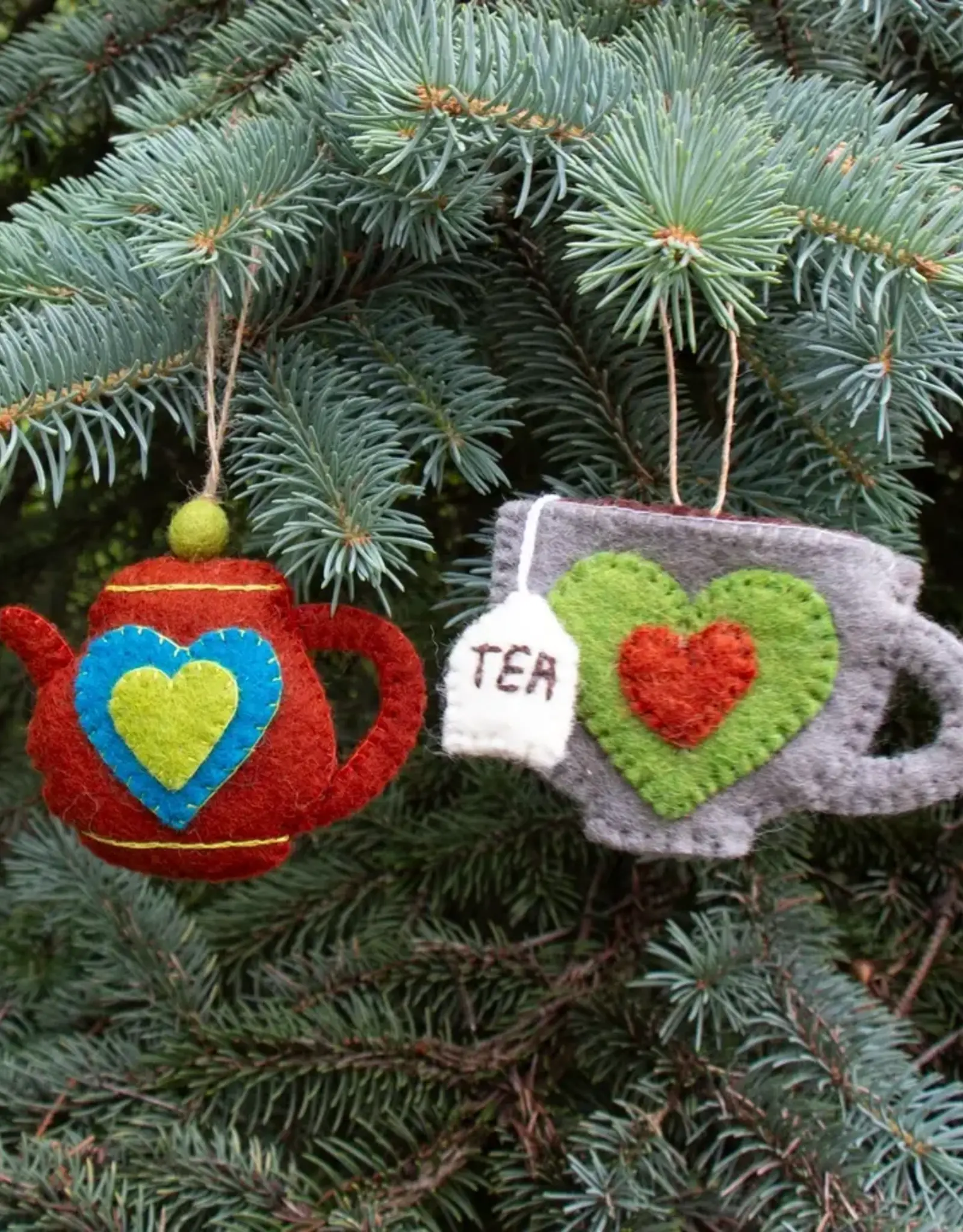 Silk Road Bazaar Tea Cup Ornament