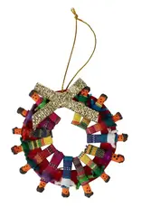 Ten Thousand Villages Around the World Wreath Ornament
