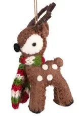 Ten Thousand Villages Cuddly Reindeer Ornament
