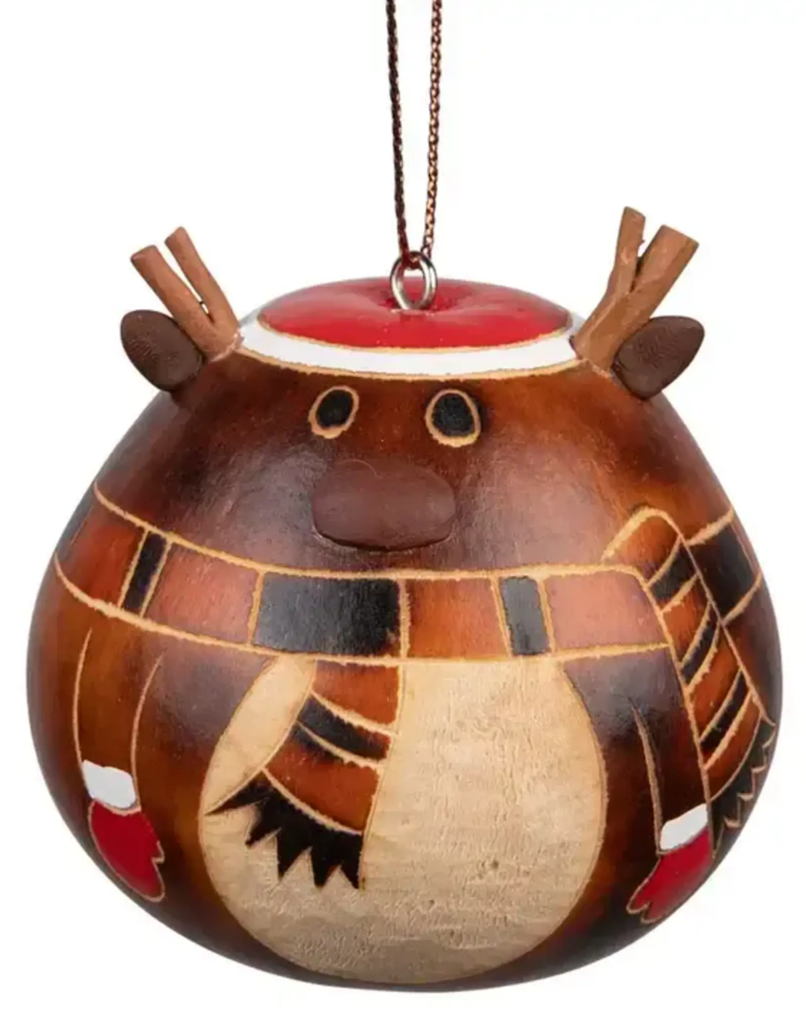 Ten Thousand Villages Christmas Hat Gourd Ornament
