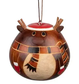 Ten Thousand Villages Christmas Hat Gourd Ornament