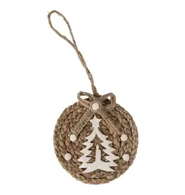 Ten Thousand Villages Snowy Night Tree Ornament