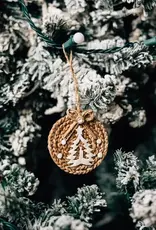 Ten Thousand Villages Snowy Night Tree Ornament