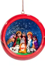 Ten Thousand Villages Gourd Retablo Ornament