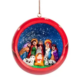 Ten Thousand Villages Gourd Retablo Ornament