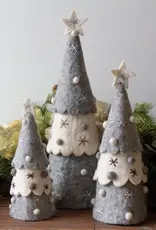 Global Crafts Silver and White Christmas Tree Decor (Large)