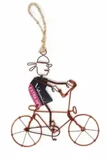 Global Crafts Bandana Biker Ornament